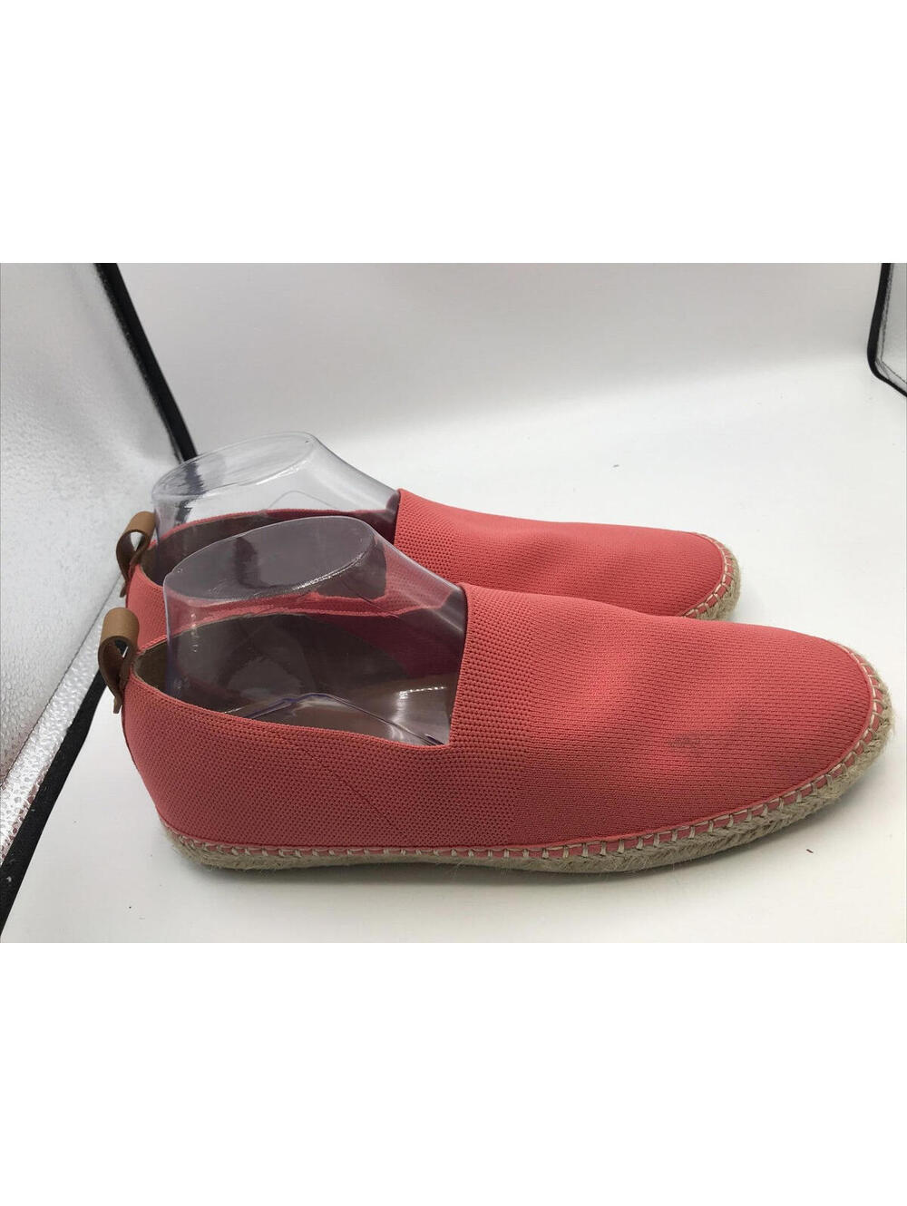 Kenneth Cole Gentle Souls Lizzy Slip On Espadrille Shoes Coral Size 9.5